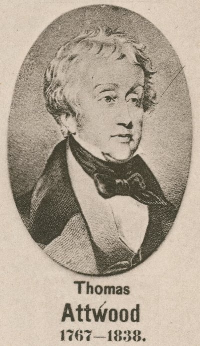 Thomas Attwood (gravura) de English School