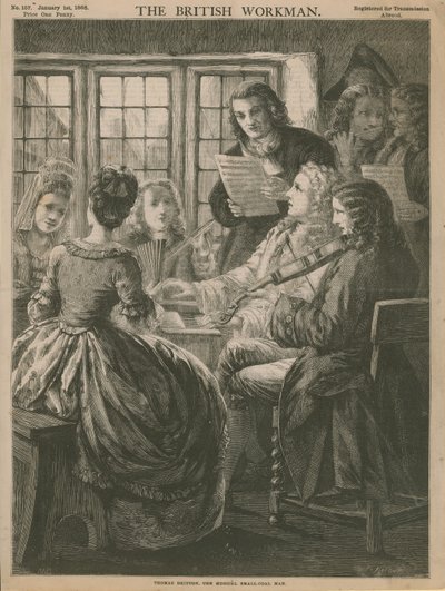 Thomas Britton, o homem musical de carvão pequeno de English School