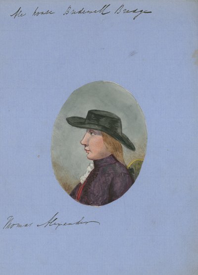 Thomas Hependen, a casa, Bridewell Bridge (wc no papel) de English School