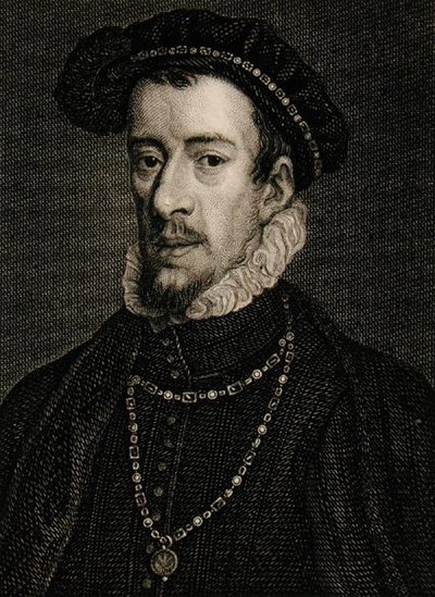 Thomas Howard (1536-72) 4º Duque de Norfolk (gravura) de English School