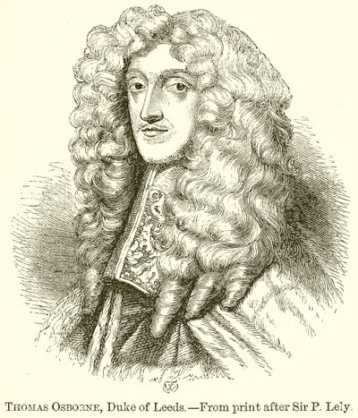 Thomas Osborne, duque de Leeds de English School