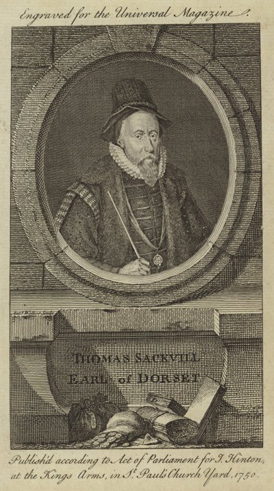 Thomas Sackvill, conde de Dorset de English School