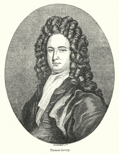 Thomas Savery (gravura) de English School