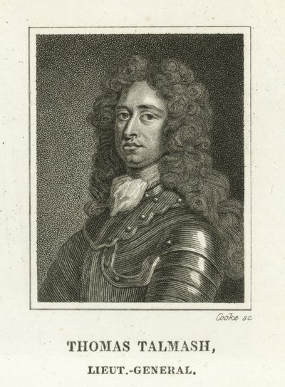 Thomas Talmash, Tenente-General (gravura) de English School