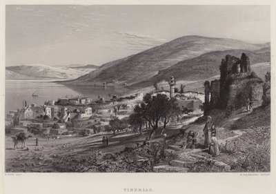 Tiberias (gravura) de English School