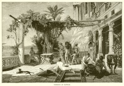 Tiberius em Capreae de English School