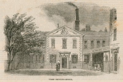 Times Printing Offices, Londres de English School