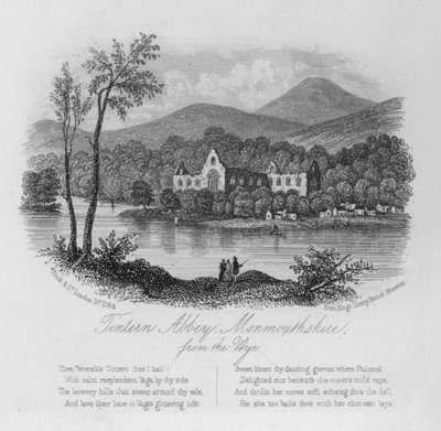 Abadia de Tintern, Monmouthshire, do Wye de English School