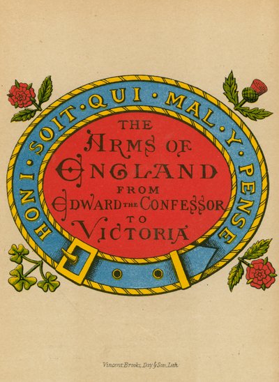 Página de rosto do National Arms de English School