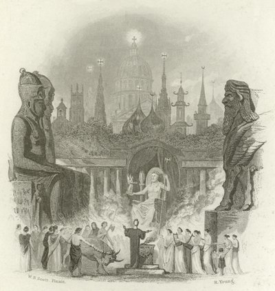 Página de rosto de The Faiths of the World, de James Gardner de English School