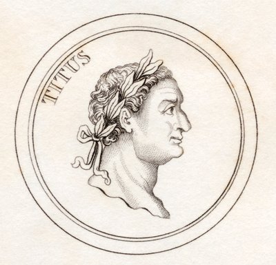 Titus, do &39;Crabb&39;s Historical Dictionary&39;, publicado em 1825 de English School