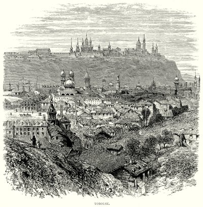 Tobolsk (gravura) de English School