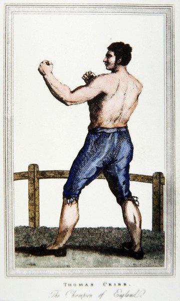Tom Cribb (cor litho) de English School