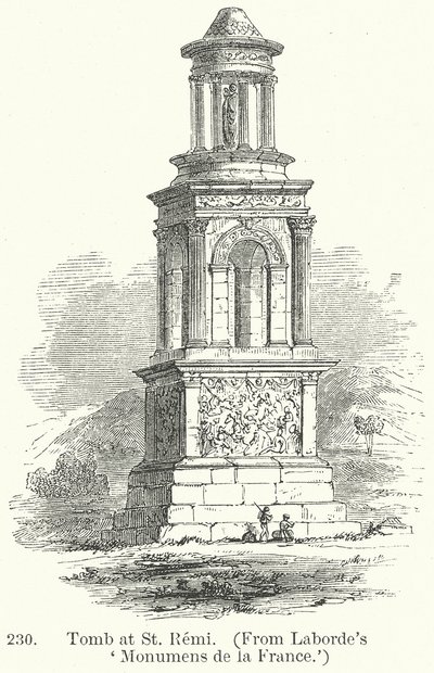 Túmulo de São Remi (gravura) de English School