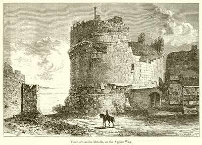 Tumba de Caecilia Metella, na Via Appian de English School