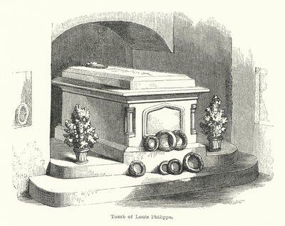 Túmulo de Louis Philippe (gravura) de English School