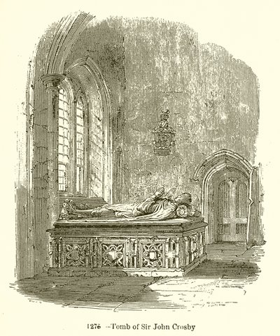 Túmulo de Sir John Crosby de English School