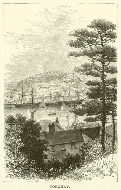 Torquay (gravura) de English School