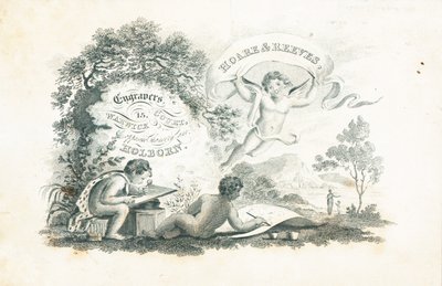 Cartão de comércio, Hoare & Reeves de English School