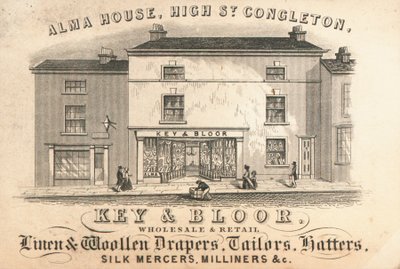 Cartão de comércio, Key & Bloor de English School