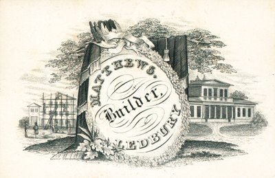 Cartão de comércio, Matthews de English School