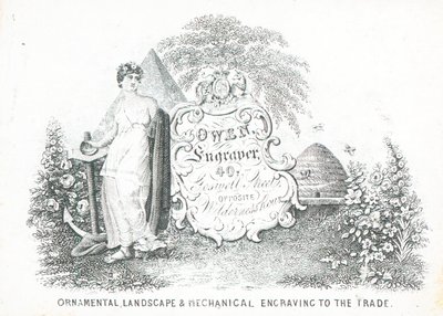 Cartão de comércio, Owen de English School