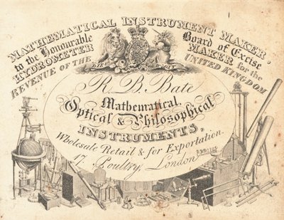 Cartão de comércio, RB Bate de English School