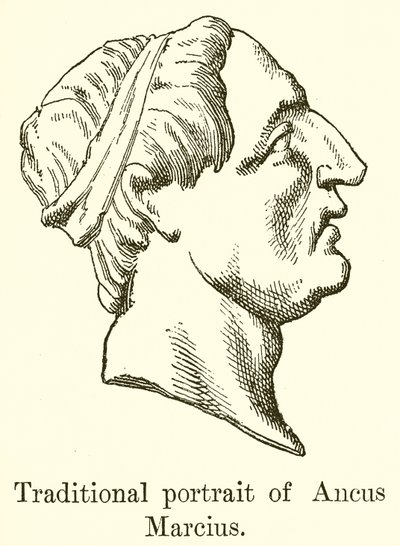 retrato tradicional de Marcius de English School