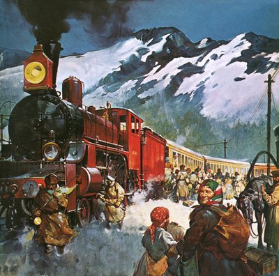 Ferrovia Trans Siberiana de English School