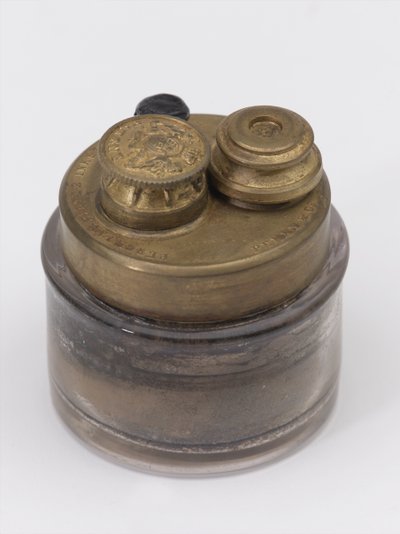 Tinteiro de viagem, c.1815 (tinteiro) de English School
