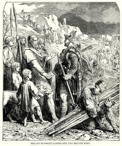 Vertrag zwischen Sachsen und dem britischen König von English School