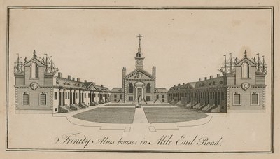 Trinity Alms Houses em Mile End Road de English School