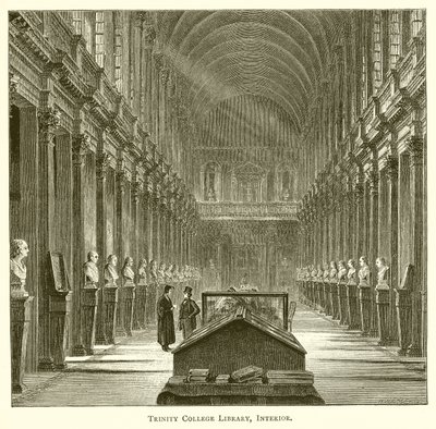 Trinity College Library, interior de English School