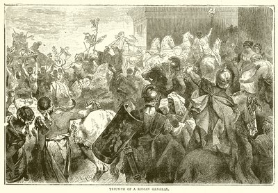 Triunfo de um general romano de English School