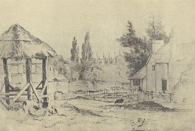 Turners Farm, c 1821 (gravura) de English School