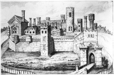 Tutbury Castle, de English School