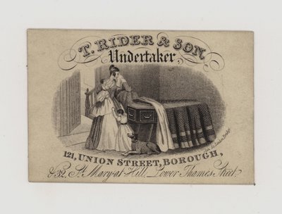 Undertakers, T Rider e Son, cartão de troca de English School
