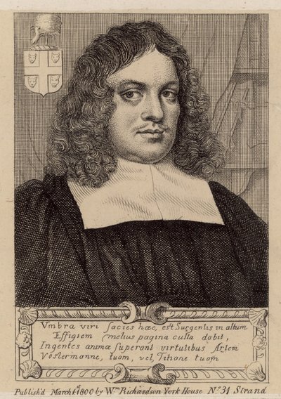 Ministro não identificado de St Jamess, Clerkenwell, Londres, em 1665 (Richard Raijohn) de English School