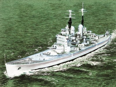 Navio não identificado de English School