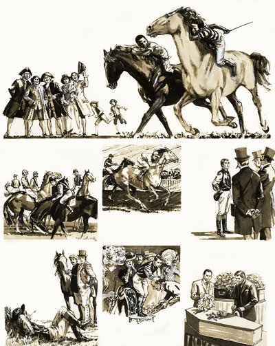 História não identificada de um jockey de English School
