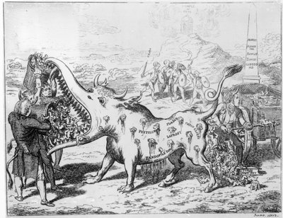 Vacinação, publicado por JLStuart, 1802 de English School