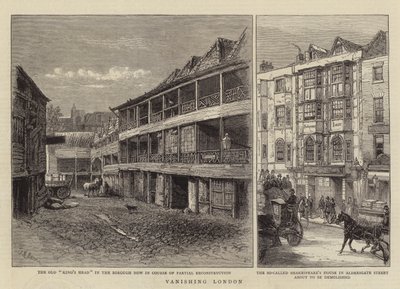 Vanishing London (gravura) de English School