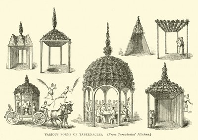 Várias formas de Tabernáculos de English School