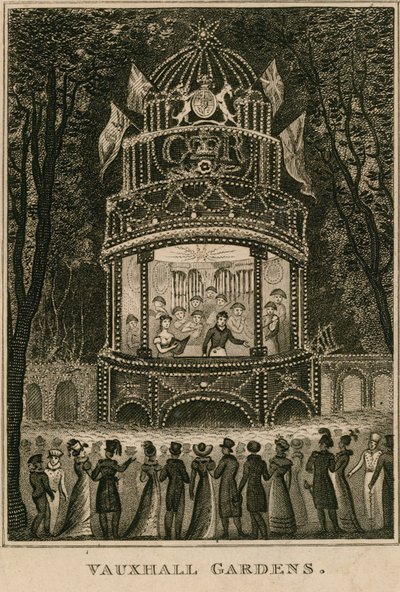 Jardins Vauxhall, Londres de English School