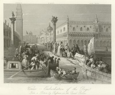 Veneza - Embarque do Doge de English School