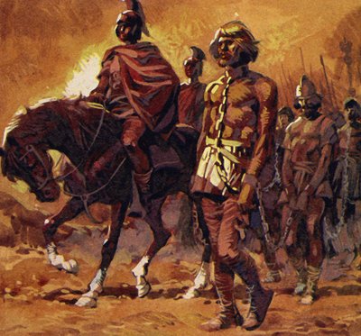 Vercingetorix colocou sua melhor armadura e se rendeu de English School