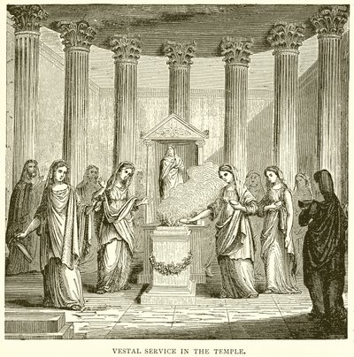 Serviço Vestal no Templo de English School