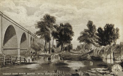 Viaduto sobre o rio Blythe, perto de Berkswell de English School
