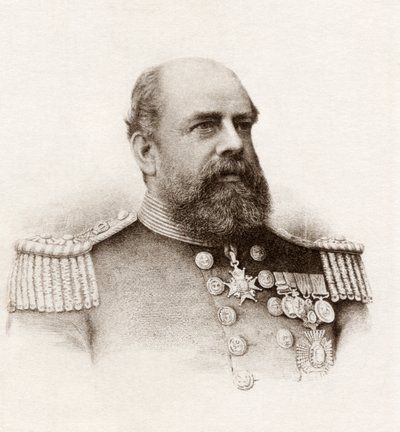 Vice-Almirante Sir George Tryon (lito) de English School