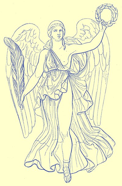 Vitória, coleção de Munique, ilustração para ornamento histórico por James Ward, 1897 (imagem digital reforçada) de English School